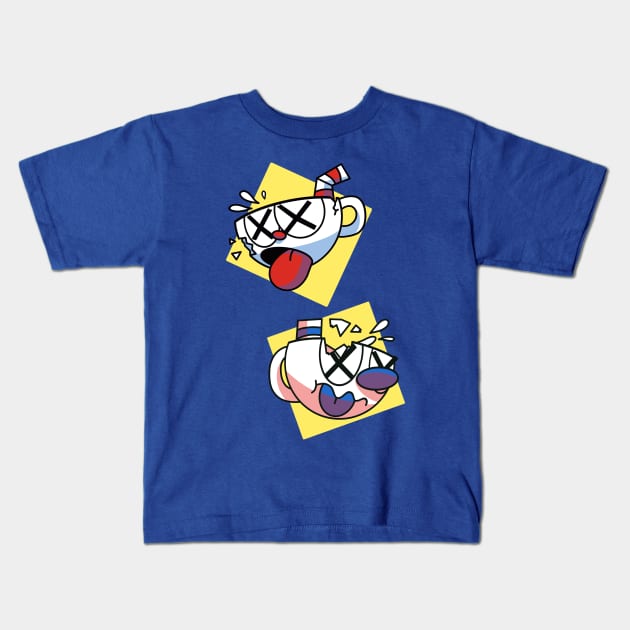 Cup Brothers Kids T-Shirt by TASCHE